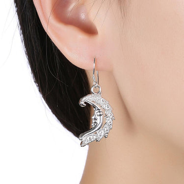 Moon From Above Drop Earrings-Your Soul Place